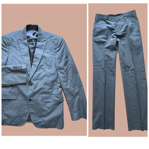 SPURR Gray men suit 2 piece size 40‎